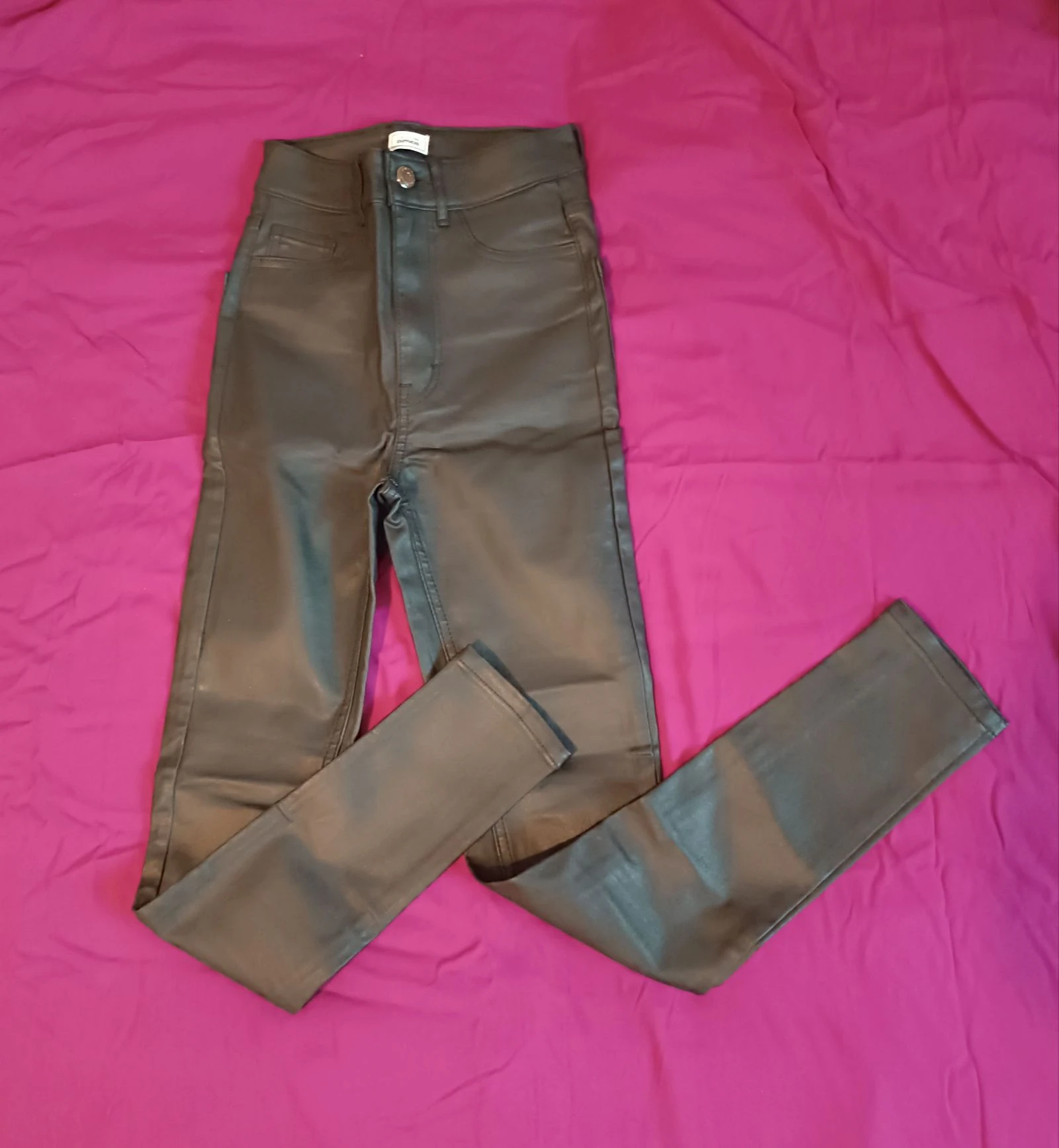Pantalon simili cuir taille 34 pimkie